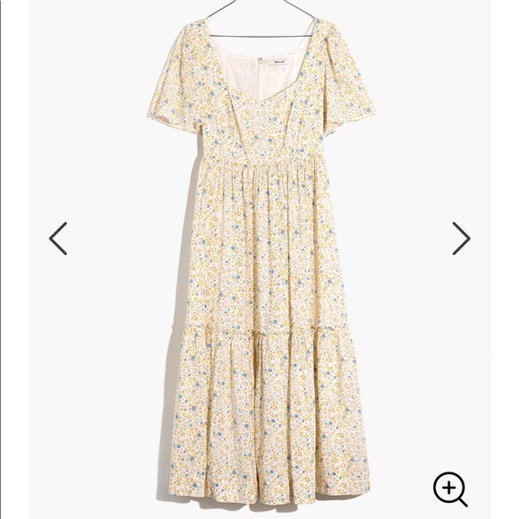 Madewell Tiered Maxi Dress in Folkmagic Floral - Picture 5 of 5